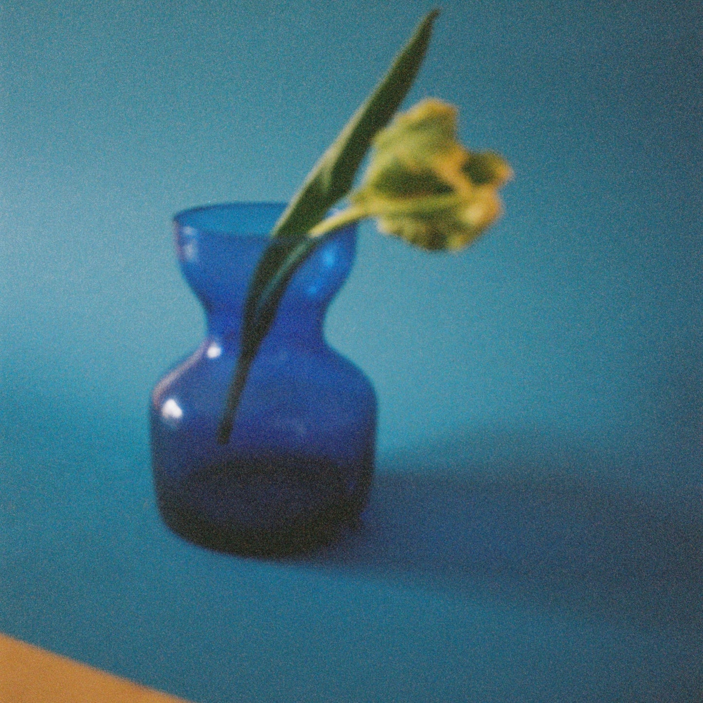 blå vase