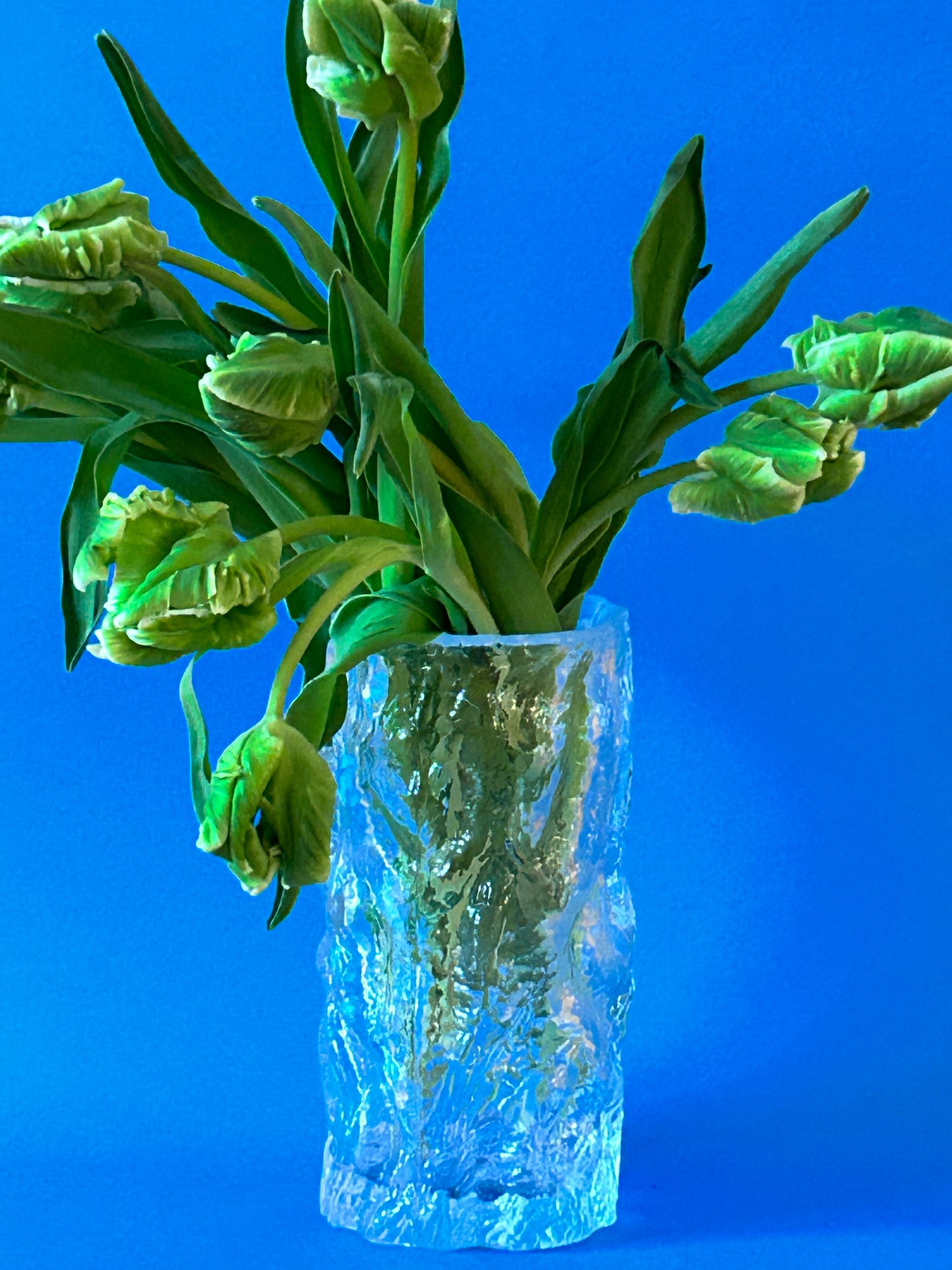 ruglete glassvase