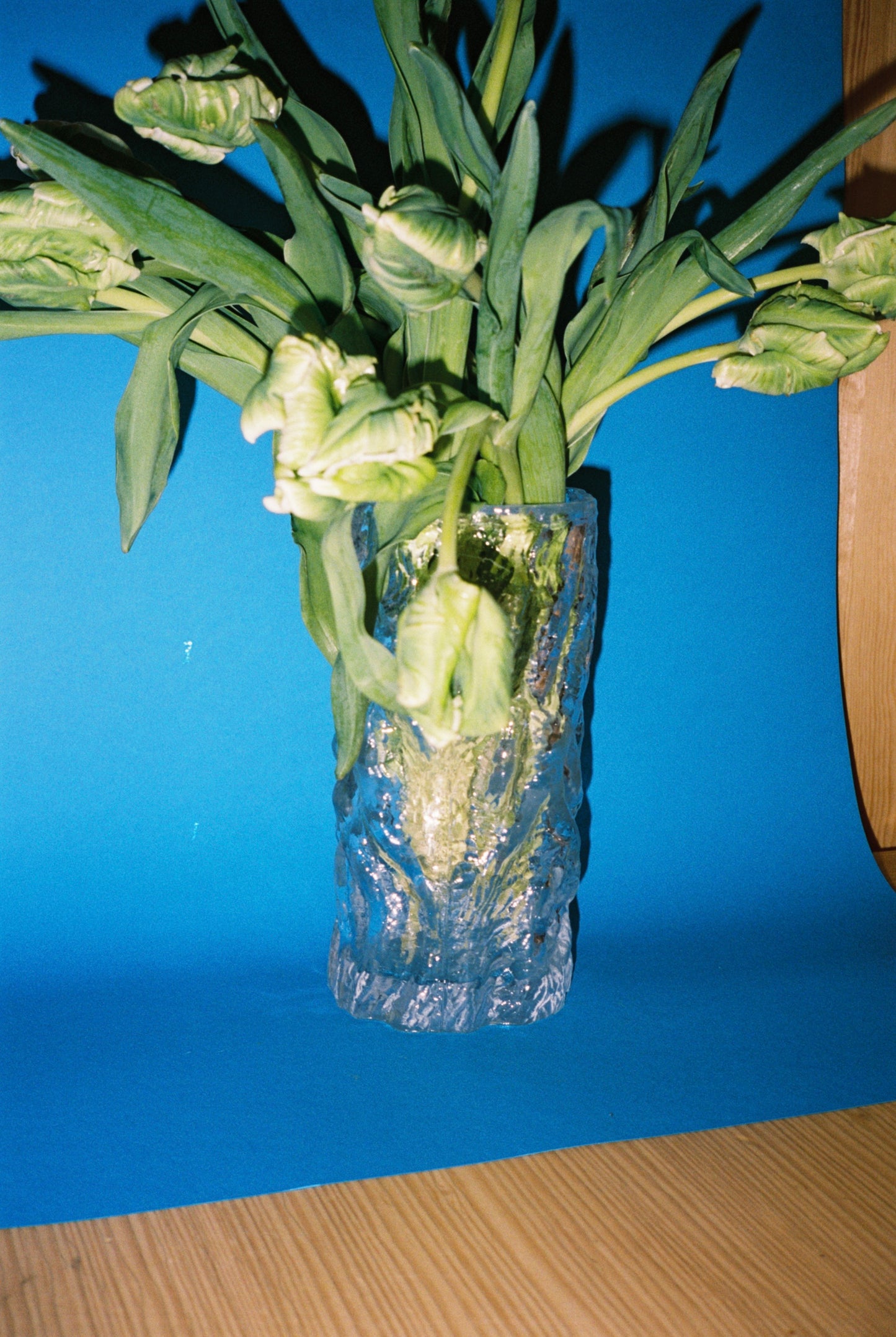 ruglete glassvase